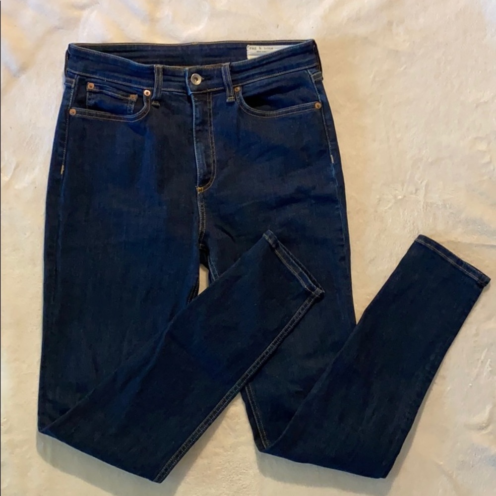Rag and Bone Nina high rise skinny jean Sz 27